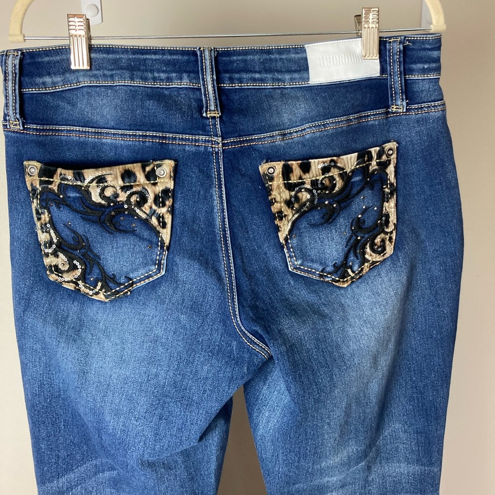 Jeans Embellished Hydraulic